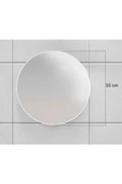 makbulce Oval Aynalı Banyo Dolabı - 2