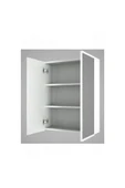 zerkaconcept Lavobo Üstü Aynalı Banyo Dolabı 60x60 - 3