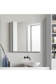 ARS GRUP MOBİLYA Home Lavabo Dolabı Aynalı Lavabo Dolabı Banyo Dolabı Raflı Dolap Ars 6060 - 1