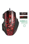 Kablolu Oyuncu Mouse Sn-A7 - 2