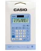 Casio MX12BLB Açık Mavi Masaüstü Hesap Makinesi - 1
