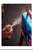 Mat Akrilik Vernik 400 ml Sprey 2 Adet Kalıcı Şeffaf Koruma İç ve Dış Mekan Çizilmeye Karşı Dayanıklı Kalıcı - 3