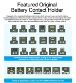 SUNSHİNE SS-905D GÜÇ KAYNAĞI AKIM TEST KABLOSU ANDROİD VE İPHONE 6G 14 PRO MAX ARASI thumbnail 2