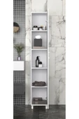 makbulce Mimoza 5 Raflı Çok Amaçlı Banyo Dolabı - 3