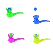 Oyuncak Uçan Top üflemeli 4 lü set 10 cm - 1