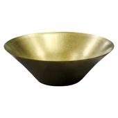 Açık Büfe Retro Sunum Tabağı Altın 28*10 Cm - 1