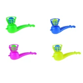 Oyuncak Uçan Top üflemeli 4 lü set 10 cm - 2