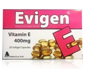 Evigen VITAMIN E 400 MG 30 Softgel Kapsül - 1