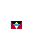 Süpertrend Antigua ve Barbuda Masa Bayrağı - 1