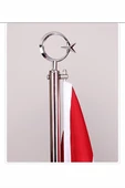 Süpertrend Şehitlik Krom Bayrak Direği (110 cm Boy ) - 2