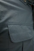 Bad Bear Fernardo 24.01.30.004KG Koyu Gri Baskılı Kısa Kollu Erkek Gömlek - 2