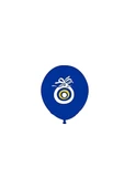 Süpertrend Nazar boncuklu Mavi Balon (100'lü) - 1