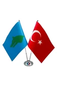 Süpertrend Türk & Göktürk Masa Bayrağı - 1