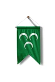 Süpertrend Yeşil Üçhilal Bayrağı- 50x70 cm - 1