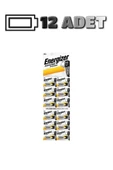 Energizer Alkalin Power Kalem Pil 12 Adet Kartela AA1 - 1