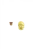 Kruvazör Atatürk Rozeti 5 mm (Sarı 30'lu) - 1