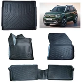 Rizline Citroen C3 Aircross Elektrikli  2024 Ve Sonrası 3D Paspas ve Alt Bagaj  Havuzu - 1