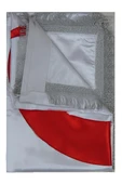 Kruvazör Kızılay Makam Bayrağı (Simli) - 2