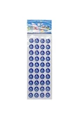 Kruvazör Sticker Orta Nazar Boncuğu - 1