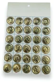 Kruvazör Tura Atatürk Rozeti 17 mm (30'lu ) - 2