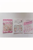 Süpertrend Tırnak Süsleme Sticker 3 Kartela Birden Model 2 - 1