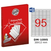 Diamond Lazer Etiket DM-1095 30x12 mm - 1