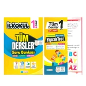 Evrensel İletişim 1.Sınıf Tüm Dersler Soru Bankası ve Yaprak Test Seti 2 Kitap - 1