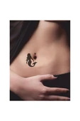 Kruvazör Denizlerin Aşkı Deniz Kızı  Tattoo Geçici Dövme Şablonları Kına Kalıpları - 2