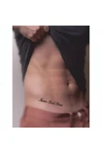Kruvazör Asla Geri Dönme Tattoo Geçici Dövme Şablonları Kına Kalıpları - 2