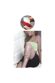 Kruvazör Kuşlar ve Kitaplar  Tattoo Geçici Dövme Şablonları Kına Kalıpları - 2