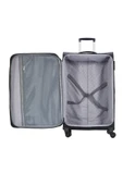 Pierre Cardin Ultra Light Kumaş Kabin Boy Valiz Siyah PC7050 - 3