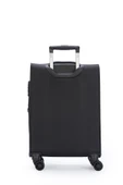 Pierre Cardin Ultra Light Kumaş Kabin Boy Valiz Siyah PC7050 - 5