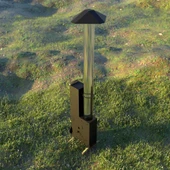 Kamp Ayısı® CafeBox™ Pelet Sobası Özel Tasarım Cam Borulu Pelet Sobası, Dış Mekân & Kafe Isıtıcısı - 2