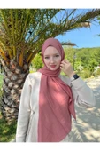 MODA Pamuk Caz Şal Somon - 1