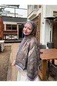MODA Modal Soft Serisi Etnik Desen Şal thumbnail 2