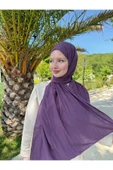 MODA Pamuk Caz Şal Mor - 3