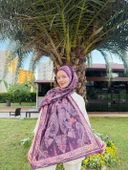 MODA Timeless Wieve Serisi Etnik Desen Mürdüm - 2