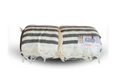 Aksu Summer Line Çok Amaçlı Örtü Pike Koltuk Örtüsü 170x220 Haki - 4
