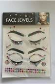 Kruvazör Face Gems Kristal Yüz Taşı Model 21 - 1