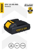 RTS5002 Smart-Lion 20V Akü Yedek Batarya 2.0 Ah thumbnail 1