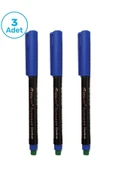 Fenlot Mavi Asetat Permanent Cd Kalemi Medium Uçlu (3lü set) - 1