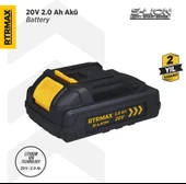 RTS5002 Smart-Lion 20V Akü Yedek Batarya 2.0 Ah - 1
