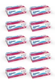 Süpertrend  Dolphin Beyaz Vinil Eldiveni Pudrasız L 100 Adet X 10 Paket - 1