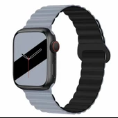 Haylou Solar LS05 Samsung Galaxy Watch Gear S3 3 45mm 46mm Kordon Double Color Magnetic Strap BH52 - 9