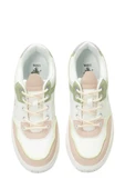 U.S. Polo Assn. CANDY 5FX 101946942 Kadın Sneaker Ayakkabı Bej Beyaz Yeşil 36-40 - 4