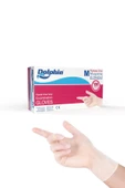 Süpertrend  Dolphin Beyaz Vinil Eldiveni Pudrasız M 100 Adet - 1