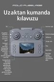 Ekranlı Kumandalı 2K Kameralı Akıllı Drone - Uzun Menzilli, Yüksek Performans - 5