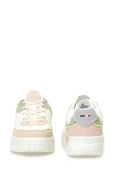 U.S. Polo Assn. CANDY 5FX 101946942 Kadın Sneaker Ayakkabı Bej Beyaz Yeşil 36-40 - 5