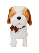 Sunman Tasmalı Kumandalı Yürüyen  Sesli Sevimli Köpek Latte Kahverengi FT-B023 S00002860 - 2