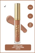 GOLDEN ROSE EYE GLAZE LİQUİD EYESHADOW NO: 01 WOODY - LİKİT GÖZ FARI - 1